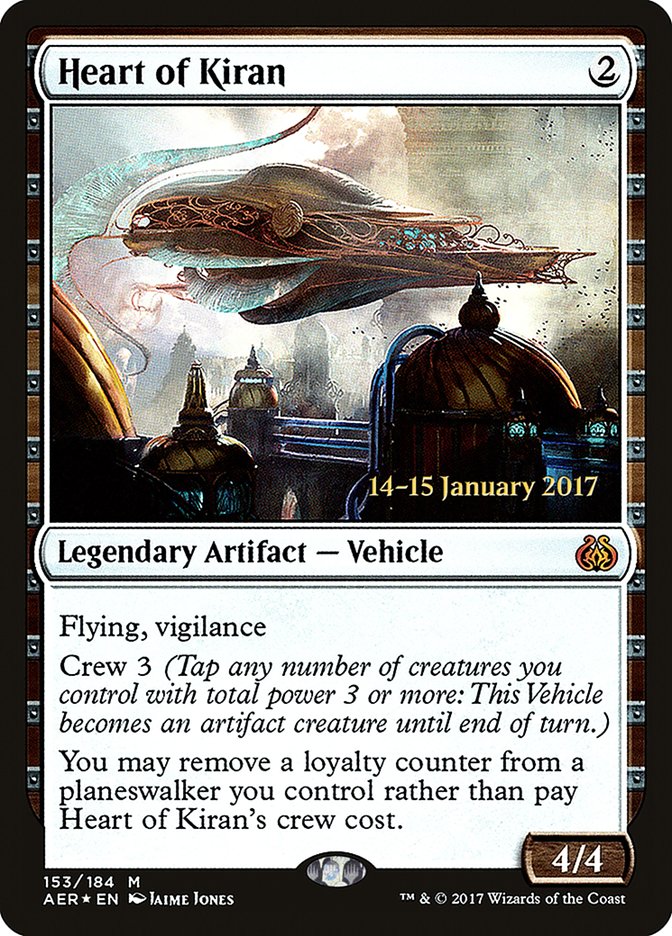 Heart of Kiran [Aether Revolt Promos] | Game Haven TX