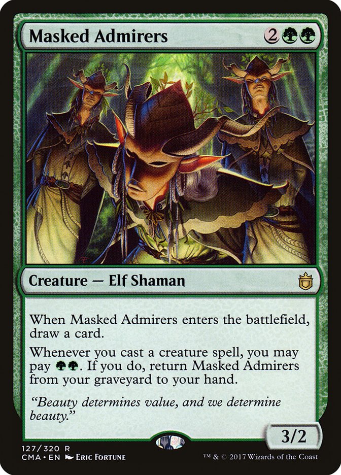 Masked Admirers [Commander Anthology] | Game Haven TX