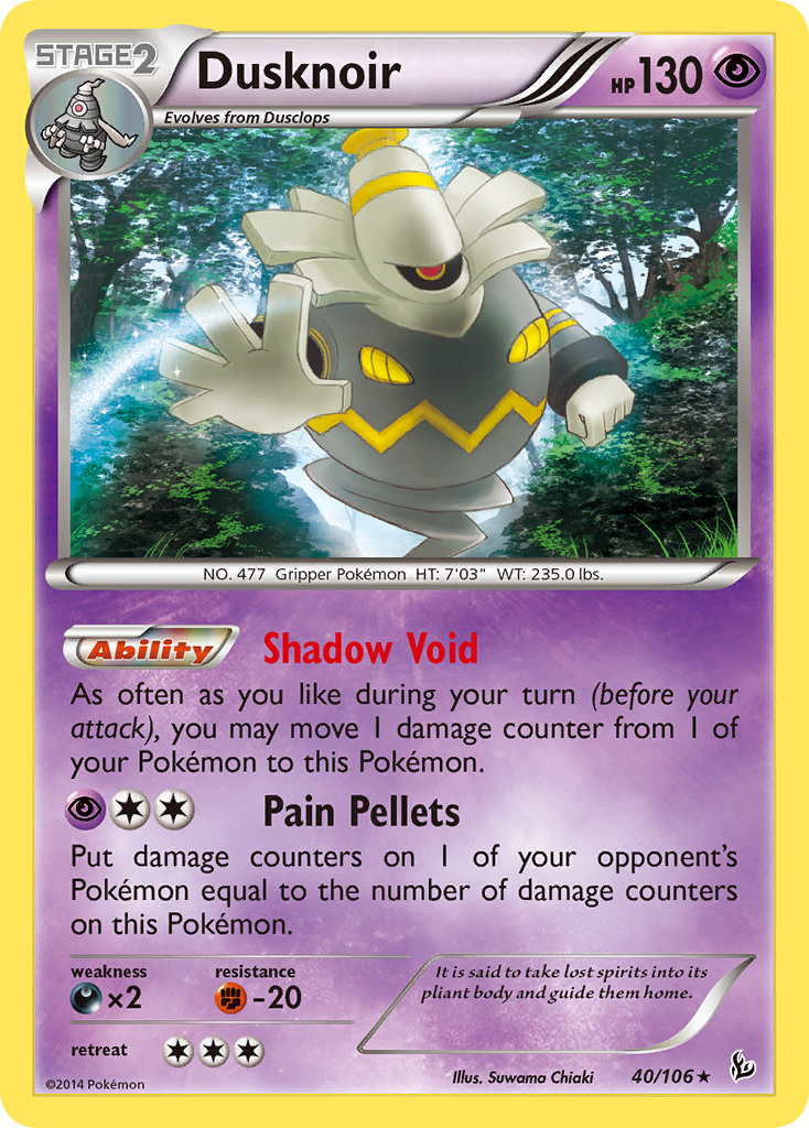 Dusknoir (40/106) [XY: Flashfire] | Game Haven TX