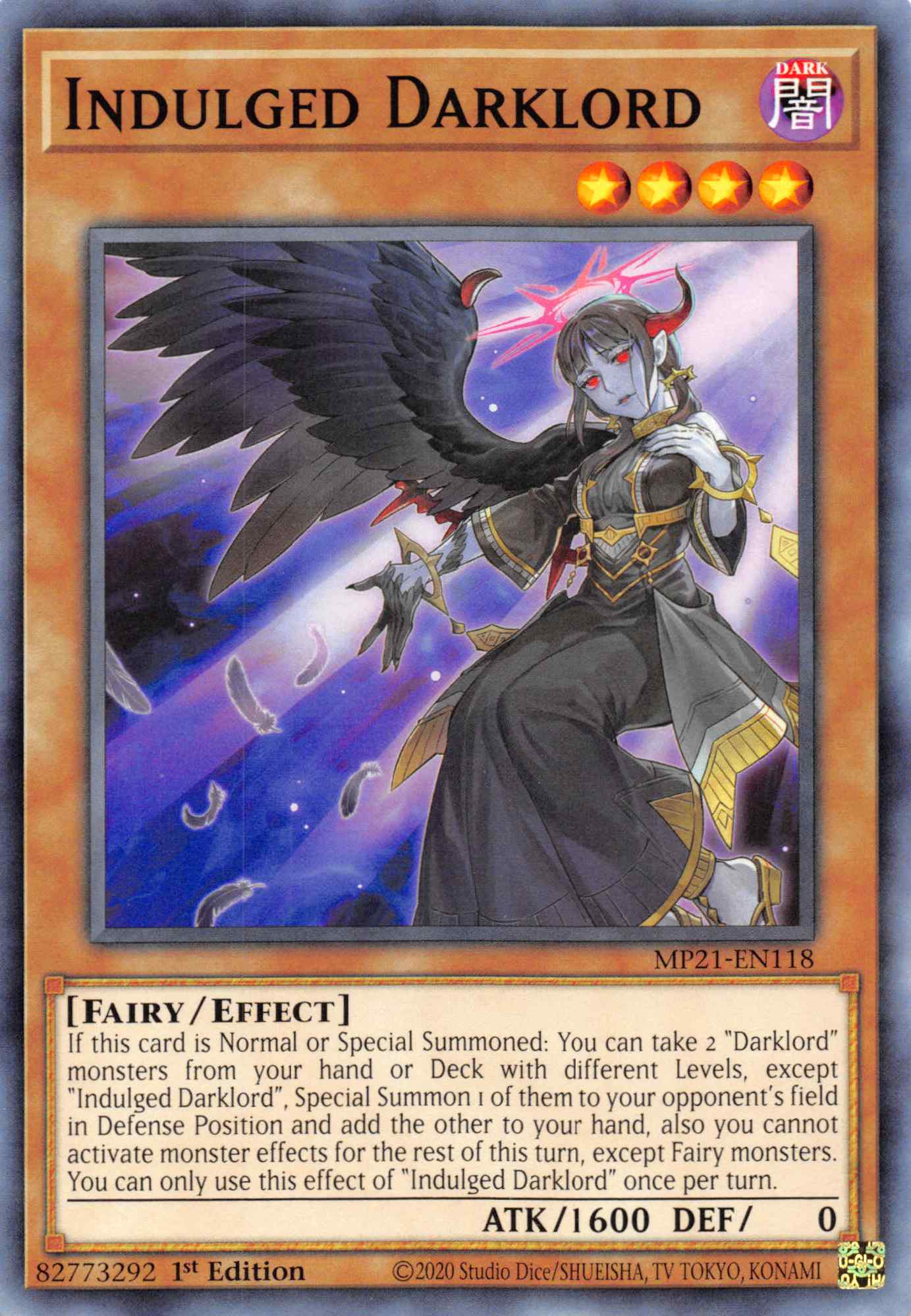 Indulged Darklord [MP21-EN118] Common | Game Haven TX