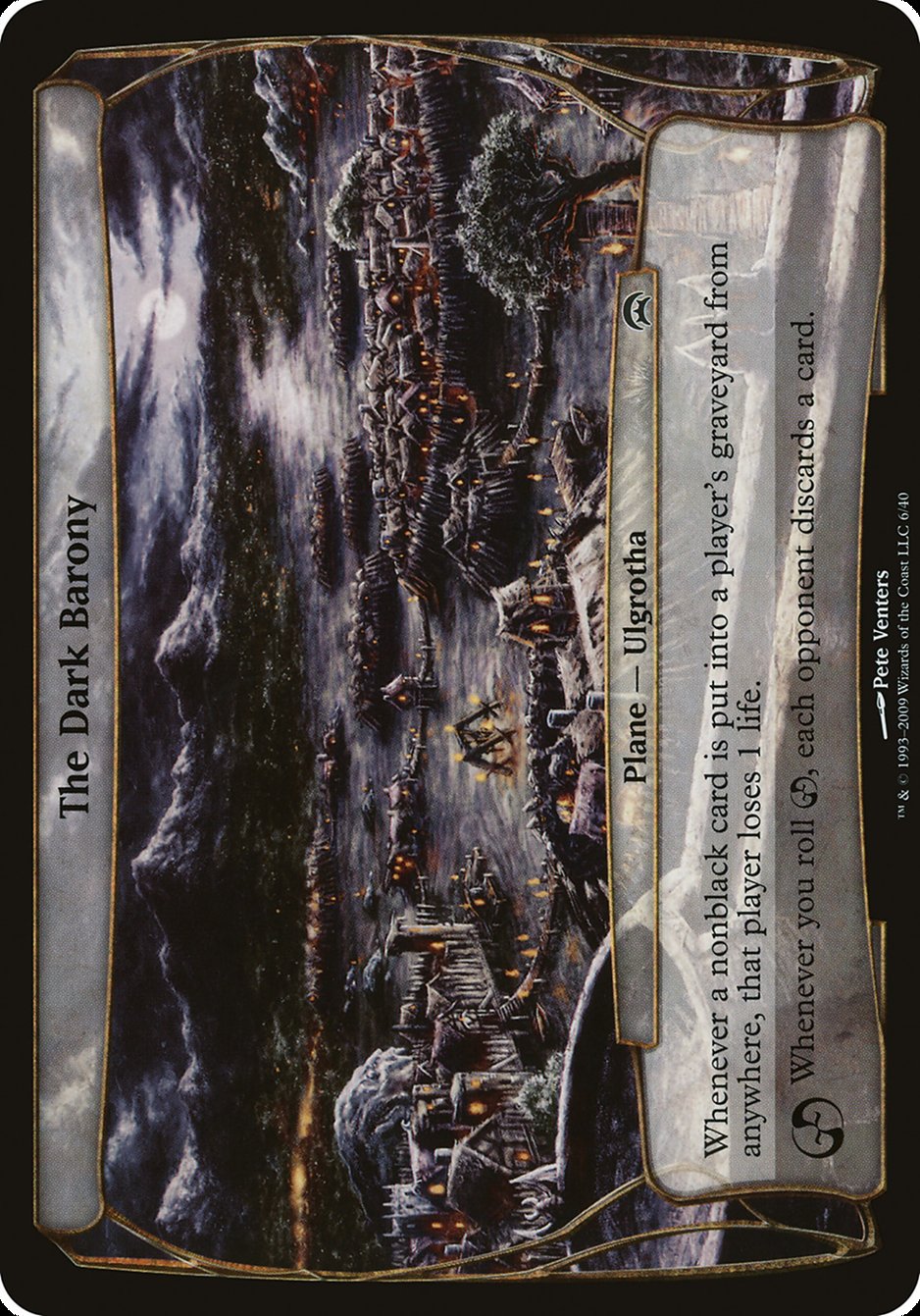 The Dark Barony [Planechase Planes] | Game Haven TX