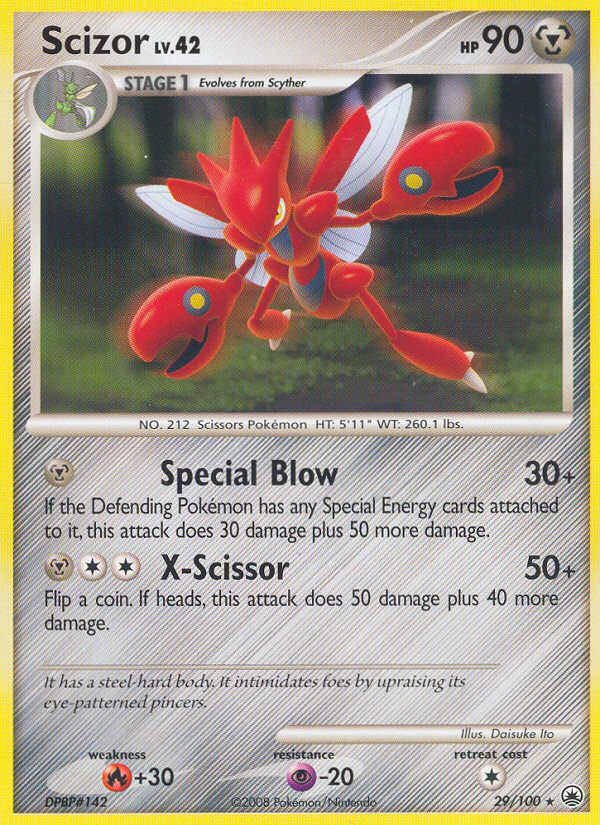 Scizor (29/100) [Diamond & Pearl: Majestic Dawn] | Game Haven TX