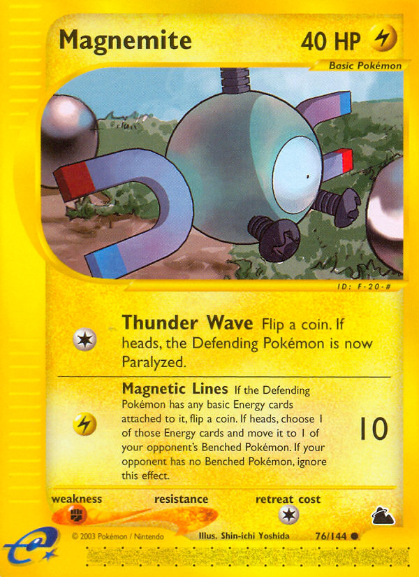 Magnemite (76/144) [Skyridge] | Game Haven TX