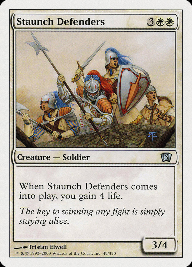 Staunch Defenders [Eighth Edition] | Game Haven TX