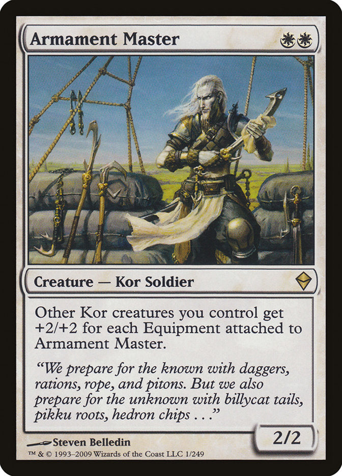 Armament Master [Zendikar] | Game Haven TX