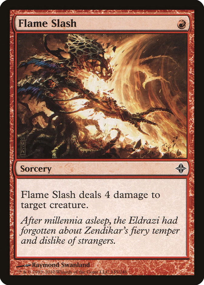 Flame Slash [Rise of the Eldrazi] | Game Haven TX