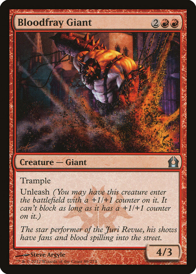 Bloodfray Giant [Return to Ravnica] | Game Haven TX