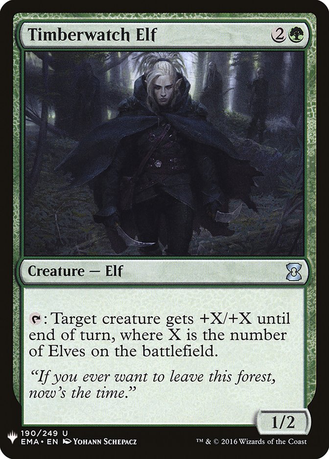 Timberwatch Elf [Mystery Booster] | Game Haven TX