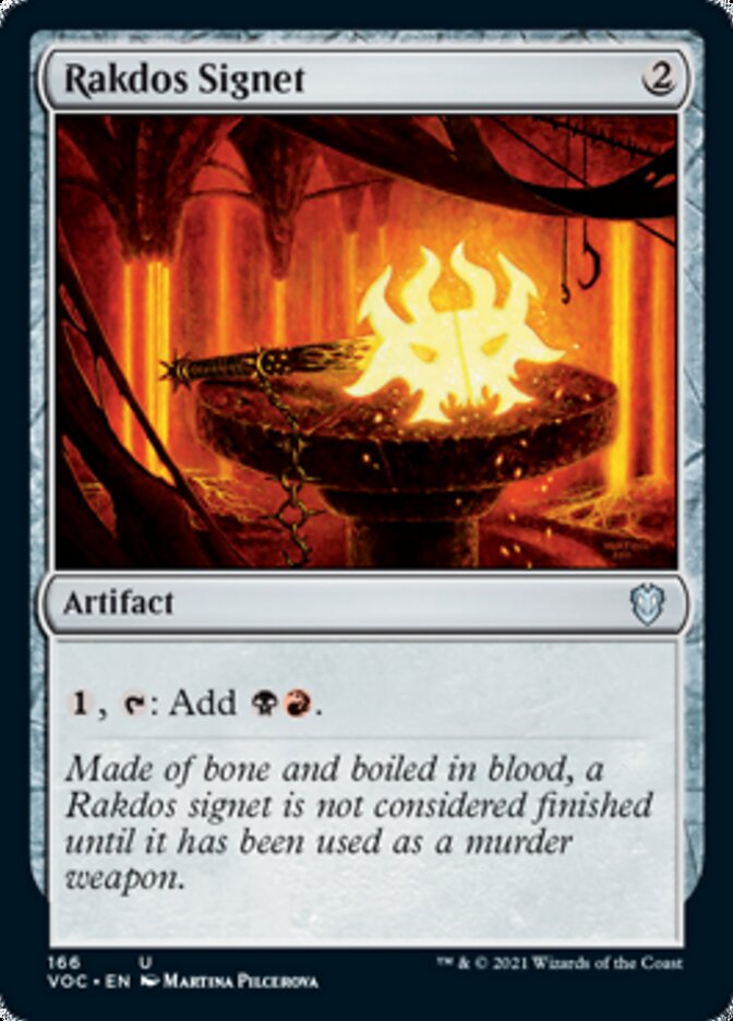 Rakdos Signet [Innistrad: Crimson Vow Commander] | Game Haven TX