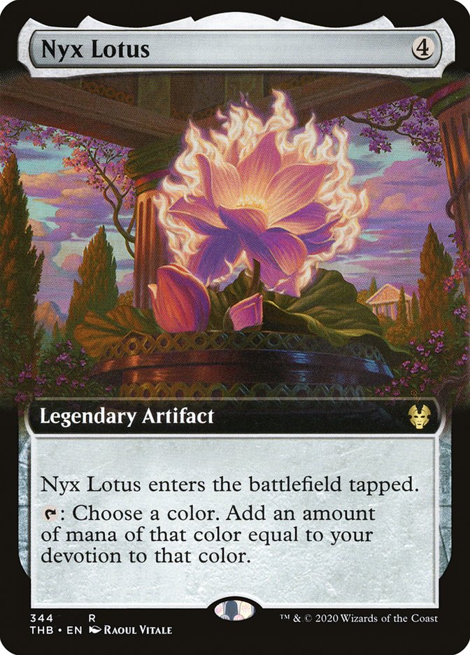 Nyx Lotus (Extended Art) [Theros Beyond Death] | Game Haven TX