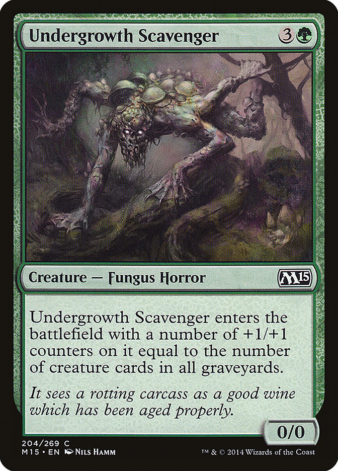 Undergrowth Scavenger [Magic 2015] | Game Haven TX