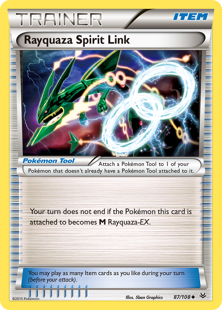 Rayquaza Spirit Link (87/108) [XY: Roaring Skies] | Game Haven TX