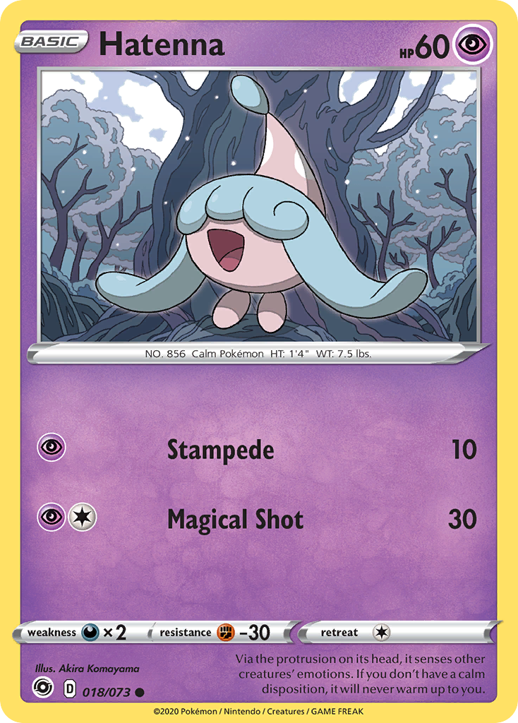 Hatenna (018/073) [Sword & Shield: Champion's Path] | Game Haven TX