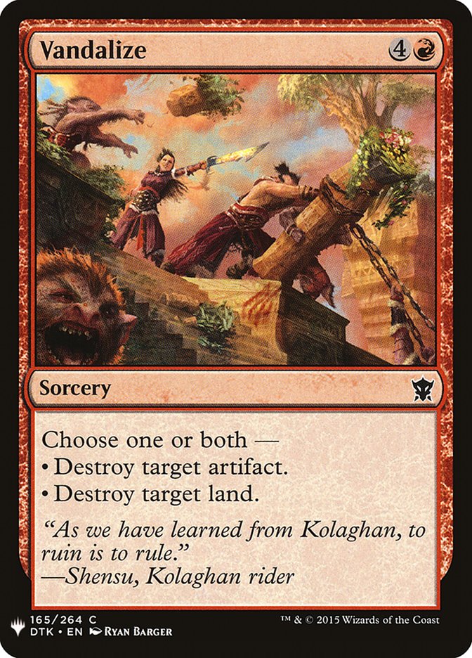Vandalize [Mystery Booster] | Game Haven TX