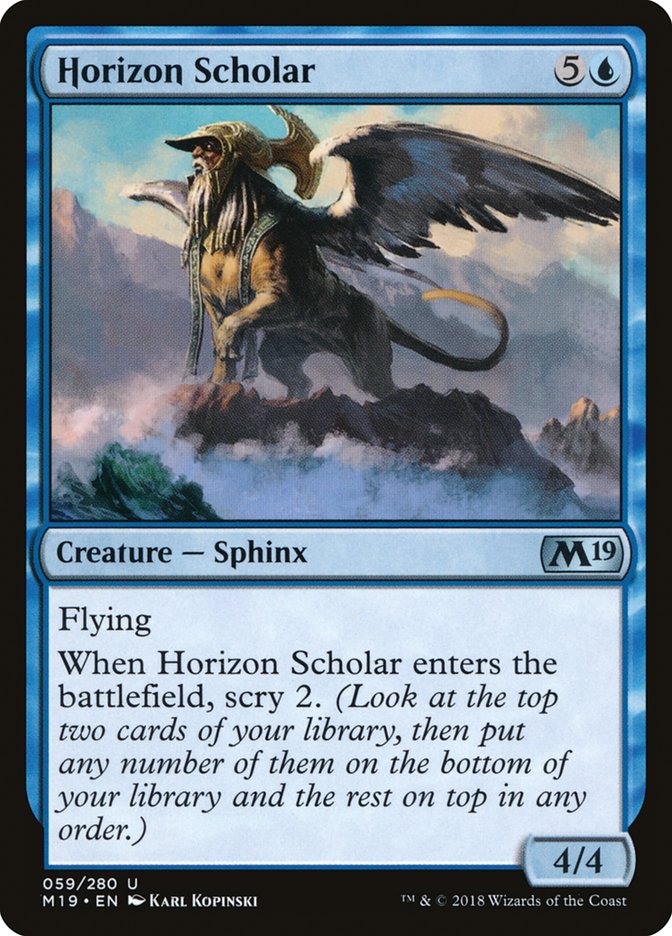 Horizon Scholar [Core Set 2019] | Game Haven TX