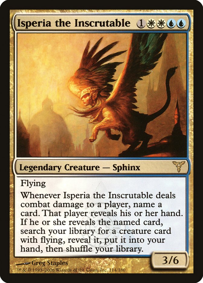 Isperia the Inscrutable [Dissension] | Game Haven TX