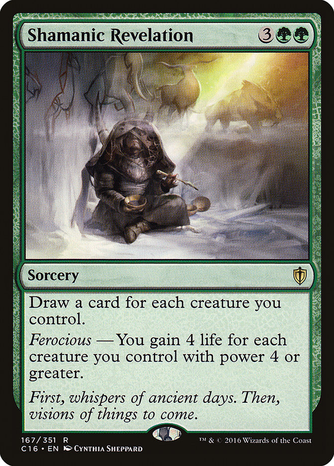 Shamanic Revelation [Commander 2016] | Game Haven TX