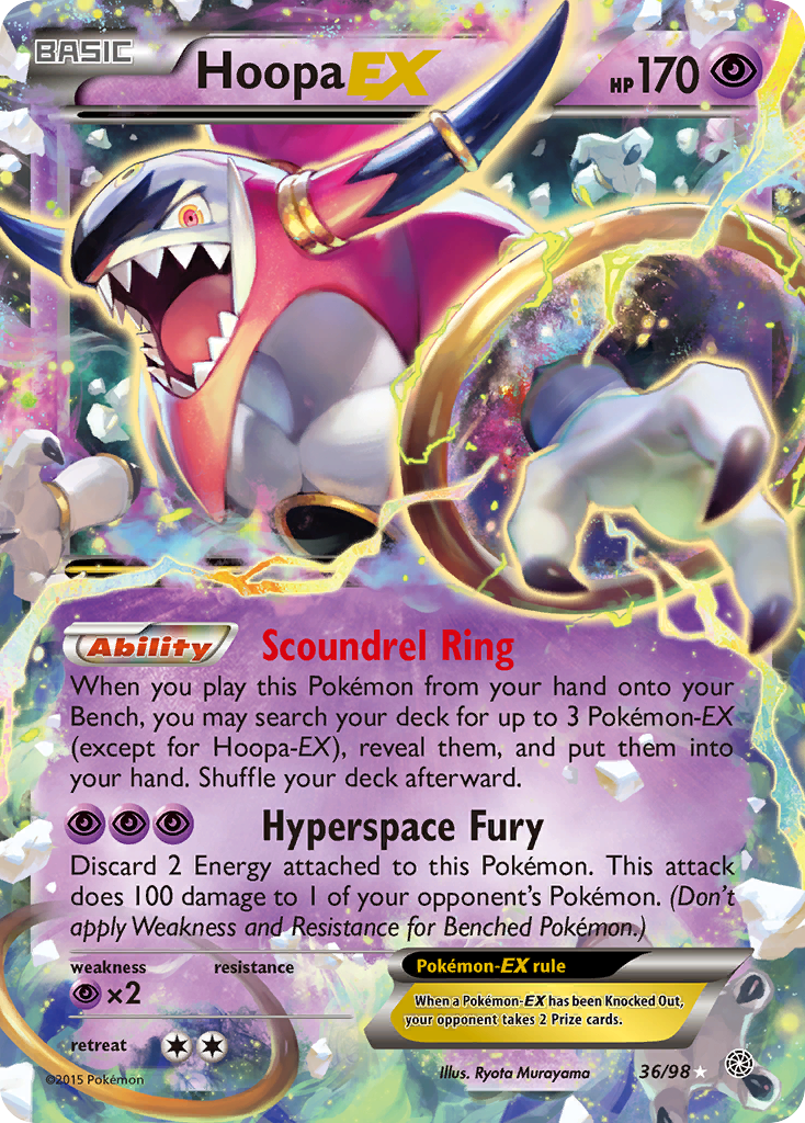 Hoopa EX (36/98) [XY: Ancient Origins] | Game Haven TX