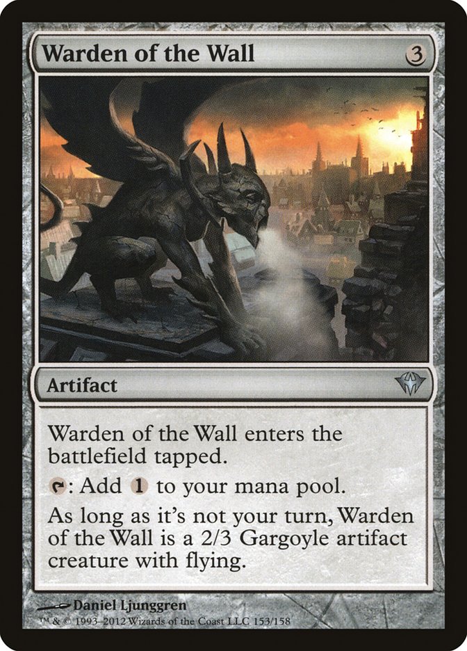Warden of the Wall [Dark Ascension] | Game Haven TX