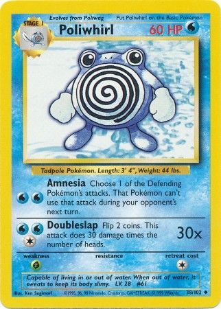 Poliwhirl (38/102) [Base Set Unlimited] | Game Haven TX