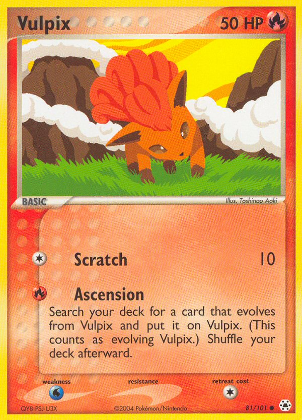 Vulpix (81/101) [EX: Hidden Legends] | Game Haven TX