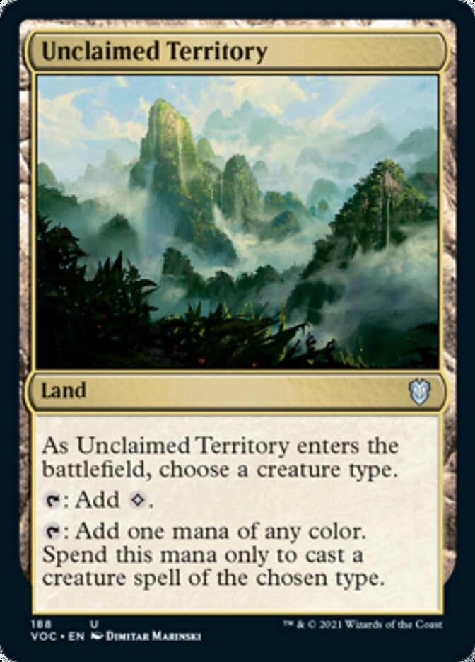 Unclaimed Territory [Innistrad: Crimson Vow Commander] | Game Haven TX
