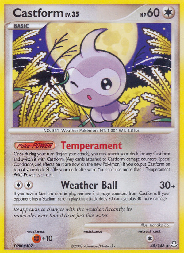 Castform (48/146) [Diamond & Pearl: Legends Awakened] | Game Haven TX