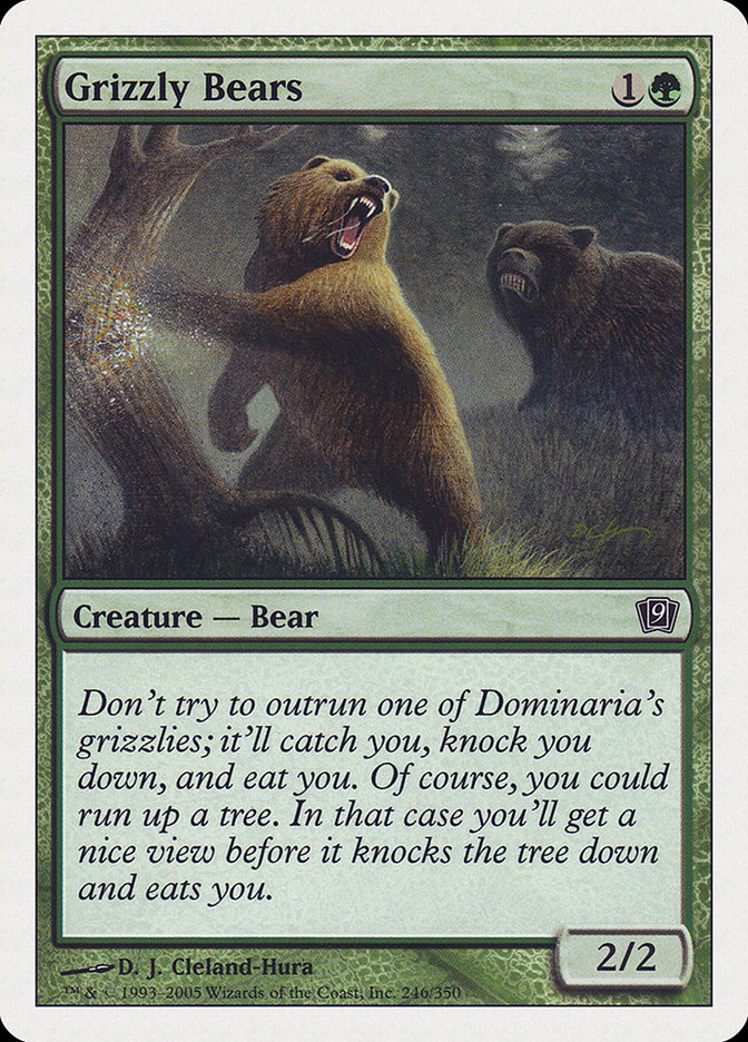 Grizzly Bears [Ninth Edition] | Game Haven TX