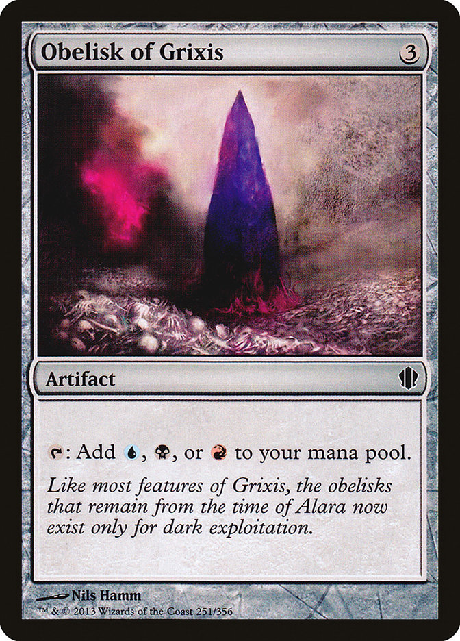 Obelisk of Grixis [Commander 2013] | Game Haven TX