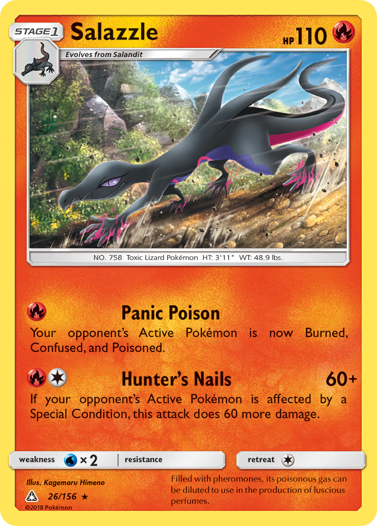 Salazzle (26/156) [Sun & Moon: Ultra Prism] | Game Haven TX
