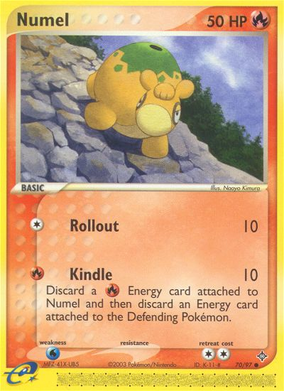 Numel (70/97) [EX: Dragon] | Game Haven TX