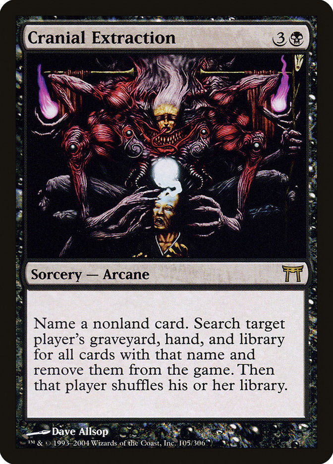 Cranial Extraction [Champions of Kamigawa] | Game Haven TX