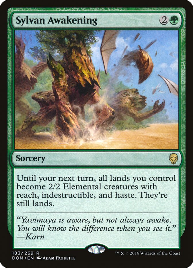 Sylvan Awakening [Dominaria] | Game Haven TX