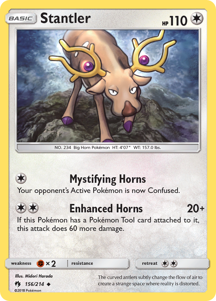 Stantler (156/214) [Sun & Moon: Lost Thunder] | Game Haven TX