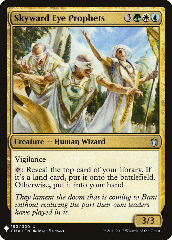 Skyward Eye Prophets [Mystery Booster] | Game Haven TX