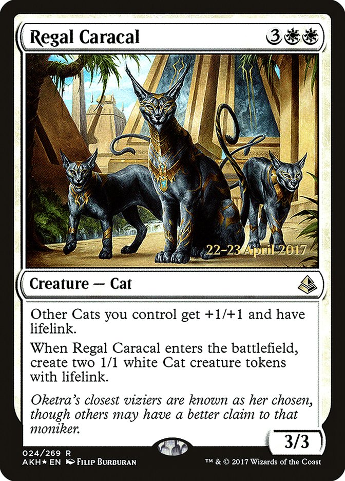 Regal Caracal [Amonkhet Promos] | Game Haven TX