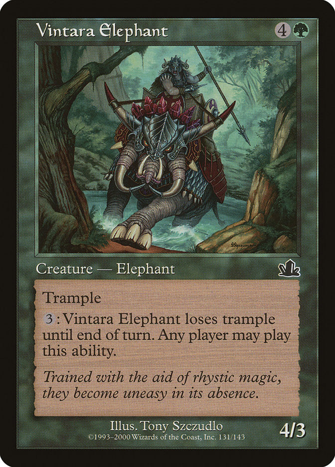 Vintara Elephant [Prophecy] | Game Haven TX