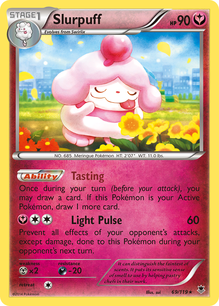 Slurpuff (69/119) [XY: Phantom Forces] | Game Haven TX