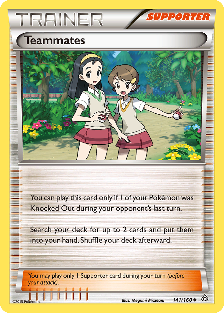 Teammates (141/160) [XY: Primal Clash] | Game Haven TX