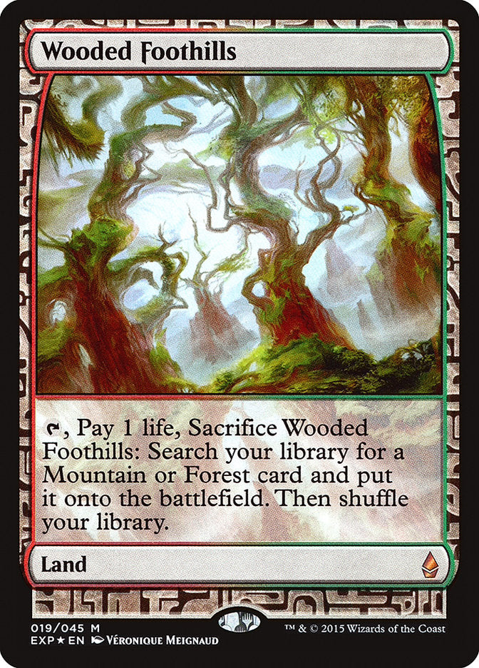 Wooded Foothills [Zendikar Expeditions] | Game Haven TX
