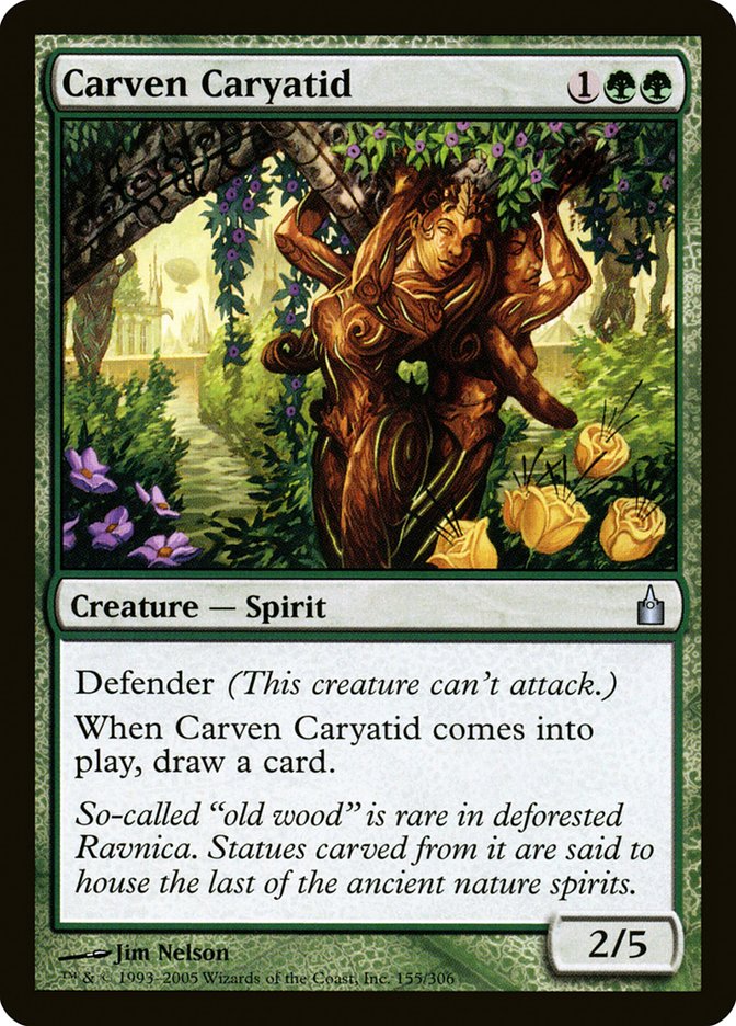 Carven Caryatid [Ravnica: City of Guilds] | Game Haven TX
