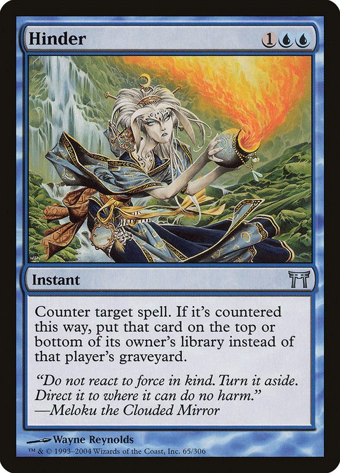 Hinder [Champions of Kamigawa] | Game Haven TX