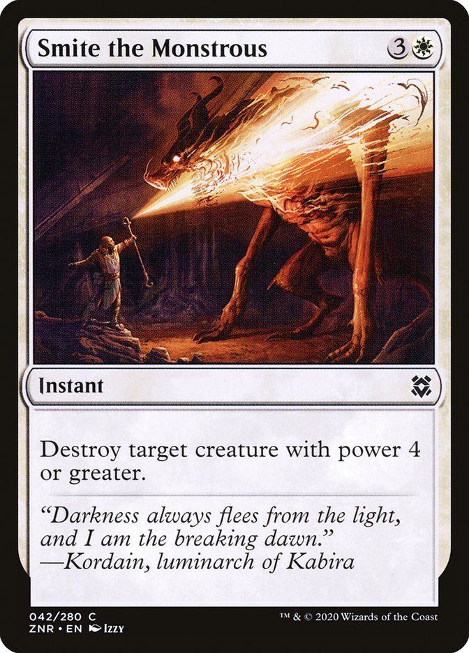 Smite the Monstrous [Zendikar Rising] | Game Haven TX