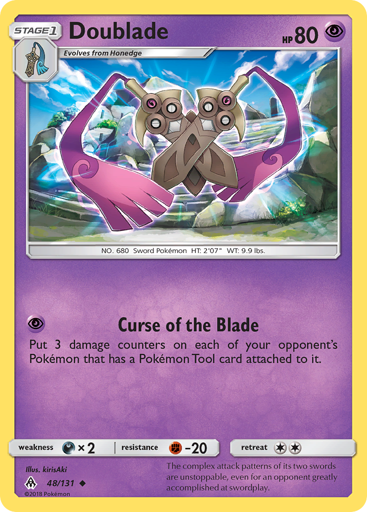 Doublade (48/131) [Sun & Moon: Forbidden Light] | Game Haven TX