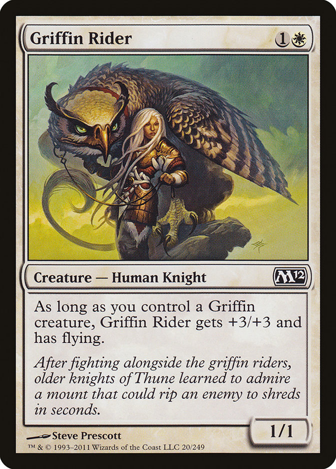 Griffin Rider [Magic 2012] | Game Haven TX