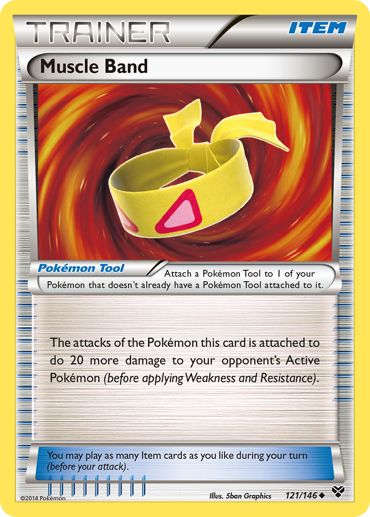 Muscle Band (121/146) [XY: Base Set] | Game Haven TX