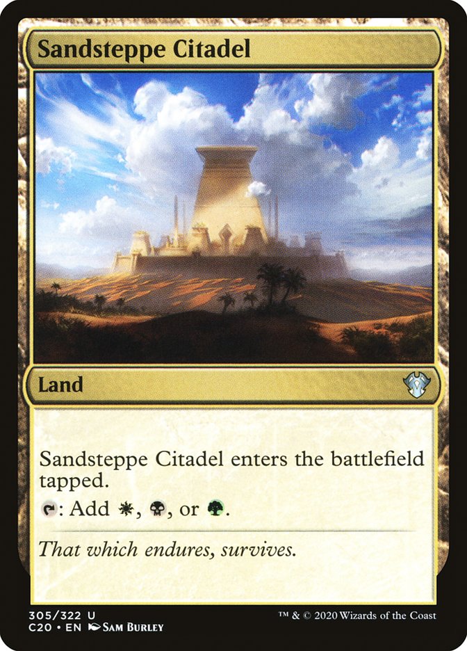 Sandsteppe Citadel [Commander 2020] | Game Haven TX