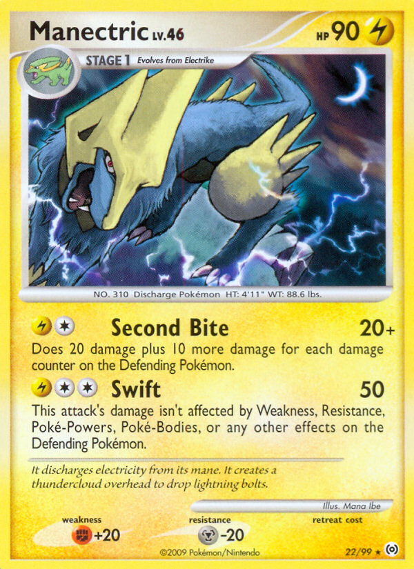 Manectric (22/99) [Platinum: Arceus] | Game Haven TX
