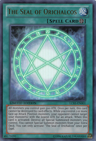 The Seal of Orichalcos [LC03-EN001] Ultra Rare | Game Haven TX