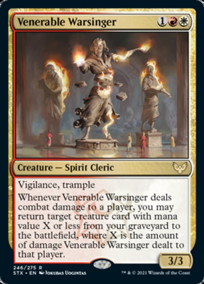 Venerable Warsinger [Strixhaven: School of Mages] | Game Haven TX